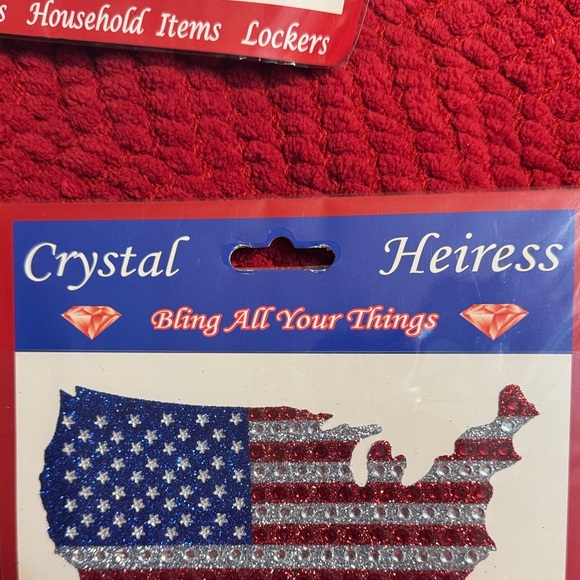 USA Map Rhinestone sticker - Picture 2 of 2